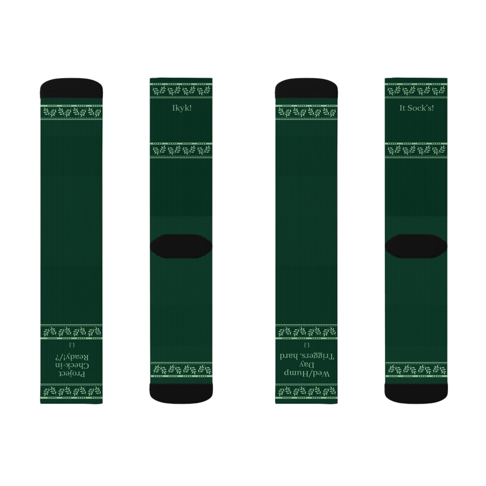 "Wed/Hump Day Hustle" Socks - Project Overview and Detailed Product Specification (Top Secret Wednesday Workflow Wizardry)