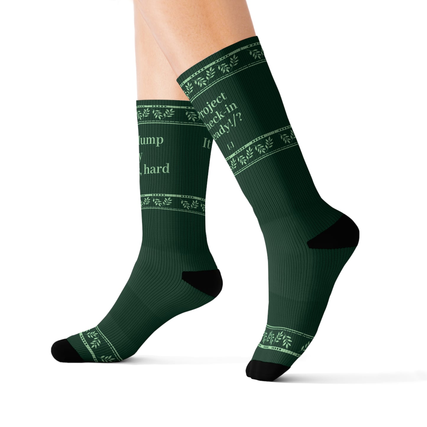 "Wed/Hump Day Hustle" Socks - Project Overview and Detailed Product Specification (Top Secret Wednesday Workflow Wizardry)