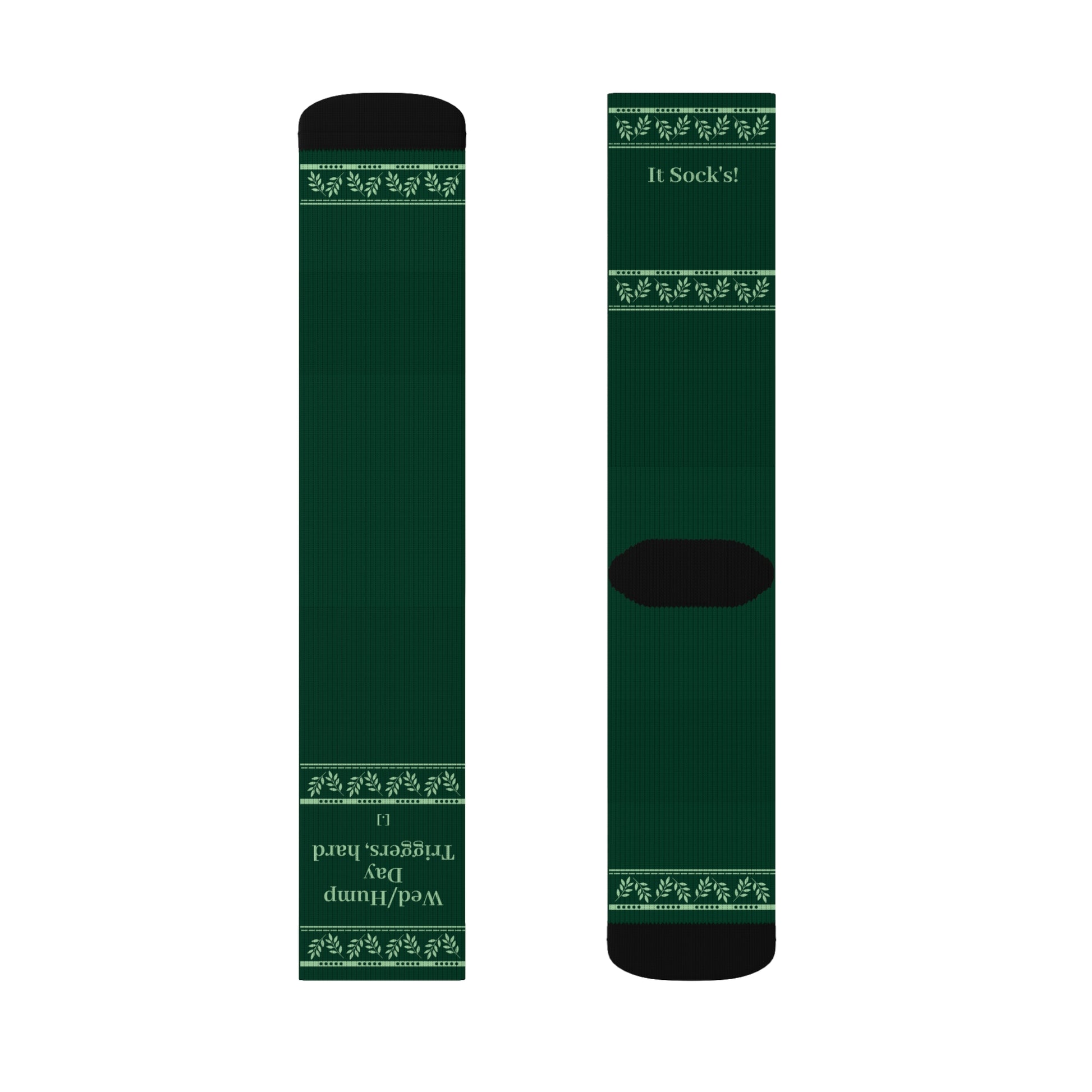 "Wed/Hump Day Hustle" Socks - Project Overview and Detailed Product Specification (Top Secret Wednesday Workflow Wizardry)